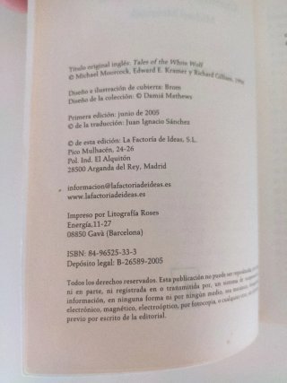 Libro Cuentos del Lobo blanco