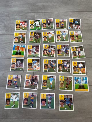 29 Cromos La Liga 92-93
