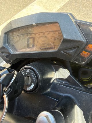 Kawasaki Z125 Naked Negra y Verde
