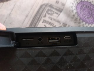 Altavoz Bluetooth Pequeño Negro