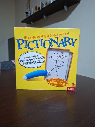 Juego Pictionary ¡Incluye Pizarras Borrables!