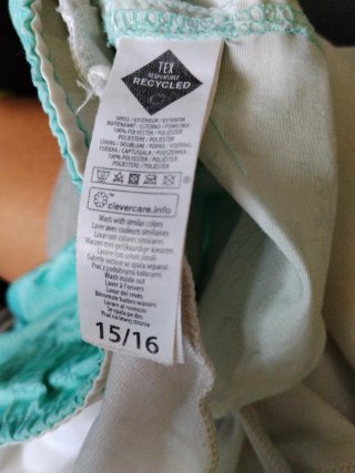 Bañador hombre estampado verde azulado