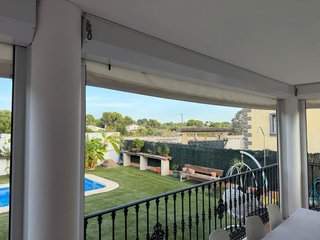 3 ud Toldo Cortina lona vertical Terraza Automáti