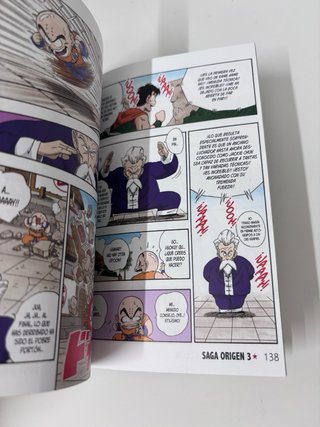 Manga Dragon Ball Saga Origen - Tomo 3 COLOR