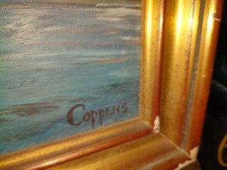 Cuadro original Moraira firmado Coppens