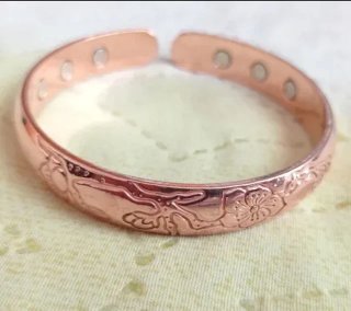 Pulsera cobre puro magnética