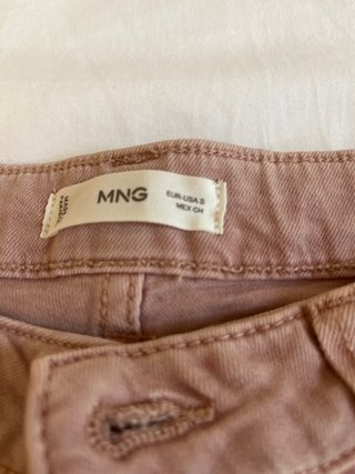 Pantalón Mango rosa palo Talla S