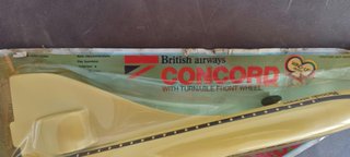 Avião Concorde a Corda