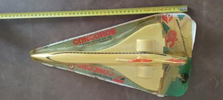 Avião Concorde a Corda