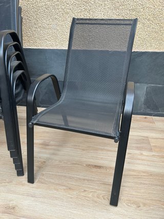 2 Sillones de Exterior Apilables