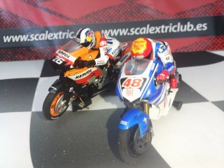 Motos Scalextric 2 modelos.       No ofertas