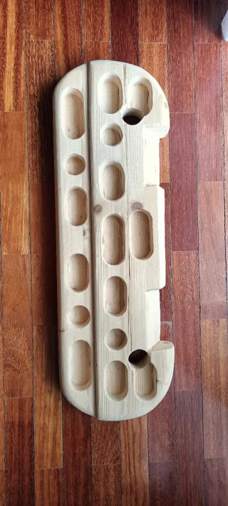 Fingerboard artesanal / Tabla multipresa escalada