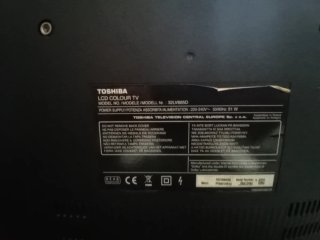 TV Toshiba 32 Negra