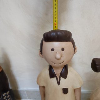 2 Figuras Decorativas Cerámica