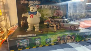 Playmobil Ghostbusters Ecto-1 y figuras