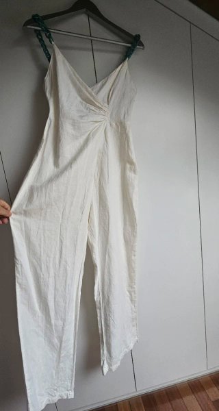 Mono Zara con tirantes cadena turquesa