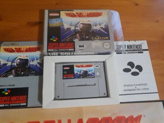 UN Squadron SNES Capcom PAL