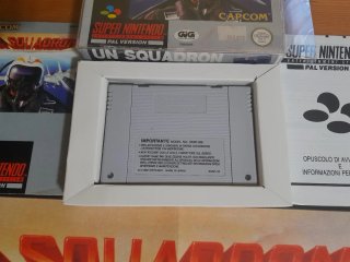 UN Squadron SNES Capcom PAL
