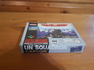 UN Squadron SNES Capcom PAL