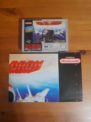 UN Squadron SNES Capcom PAL