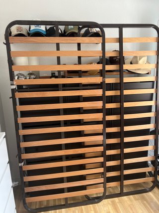 2 Somieres Cama 90cm Metal Madera