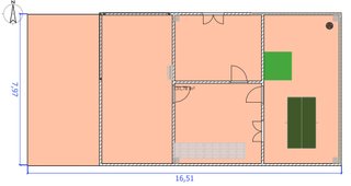 VENTA casa adorsada, bajo primera y segunda planta