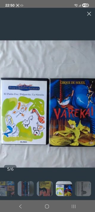 Lote DVDs Varios Idiomas