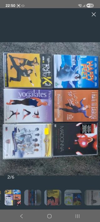 Lote DVDs Varios Idiomas