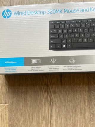 HP Teclado y Ratón Inalámbrico Negro