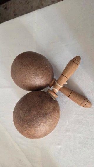 Maracas de madera
