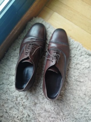 Zapato Massimo Dutti Marrón Talla 44