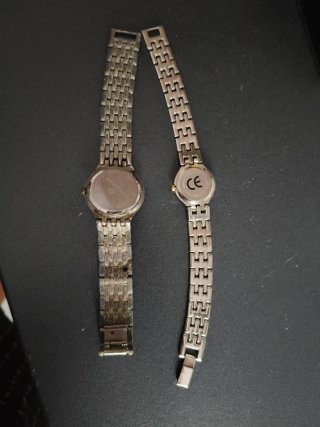Set Relojes Louis Jourdan Pareja Vintage