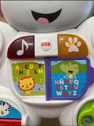 Andador musical Fisher Price cebra
