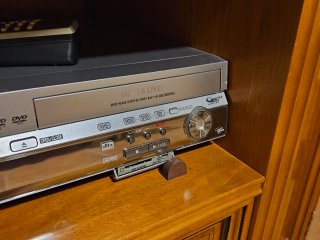Panasonic DMR EH80V VHS DVD HDD funcionando