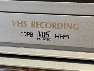 Panasonic DMR EH80V VHS DVD HDD funcionando