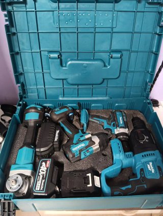 Kit Taladro y Amoladora Makita XGT 40V