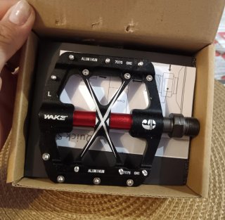 Pedales Bicicleta Wake Aluminio 7075 CNC