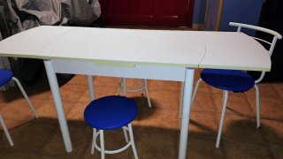 Conjunto Mesa Cocina Extensible