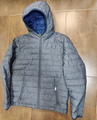 Chaqueta acolchada Polo Ralph Lauren azul original