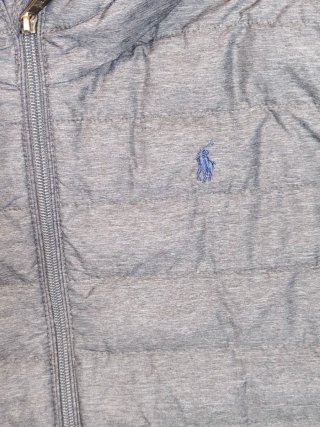 Chaqueta acolchada Polo Ralph Lauren azul original