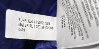 Chaqueta acolchada Polo Ralph Lauren azul original
