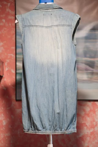 Vestido vaquero Blanco Talla 38