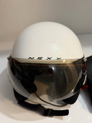 Casco Moto Nexx Blanco talla M-58