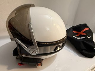 Casco Moto Nexx Blanco talla M-58
