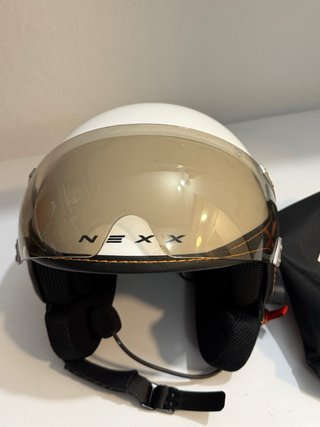 Casco Moto Nexx Blanco talla M-58