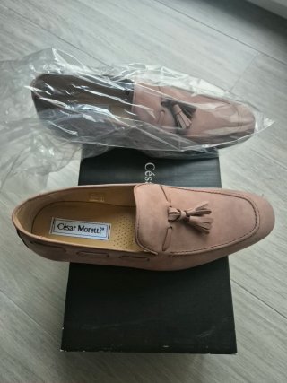 Zapatos César Moretti rosa talla 40