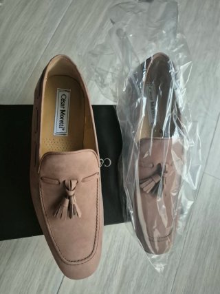 Zapatos César Moretti rosa talla 40
