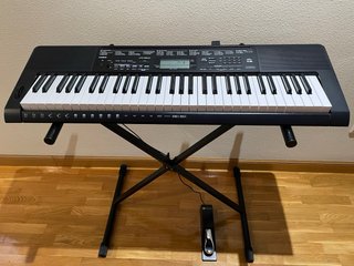 Teclado Digital Casio + Soporte + Banqueta + Pedal