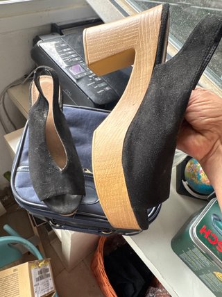 Zapatos de tacón de ante Maripaz