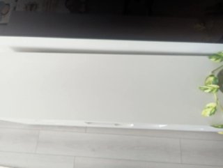 Mueble TV madera blanco